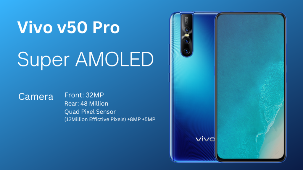 Vivo V50 Pro 5G: 64MP Camera સાથે એક નવો સ્માર્ટફોન 1 Vivo V50 Pro 5G: 64MP Camera સાથે એક નવો સ્માર્ટફોન